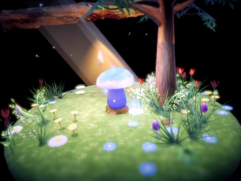 Luminiscent Flora: The Breath of Life