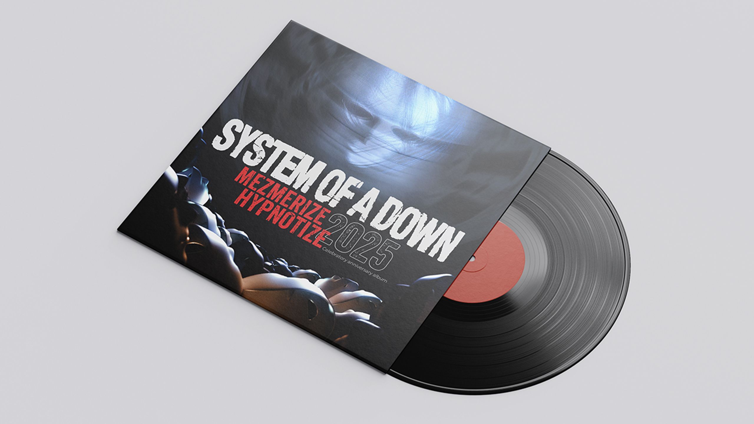 Albumcover for 20-årsjubileum for System of a Down.