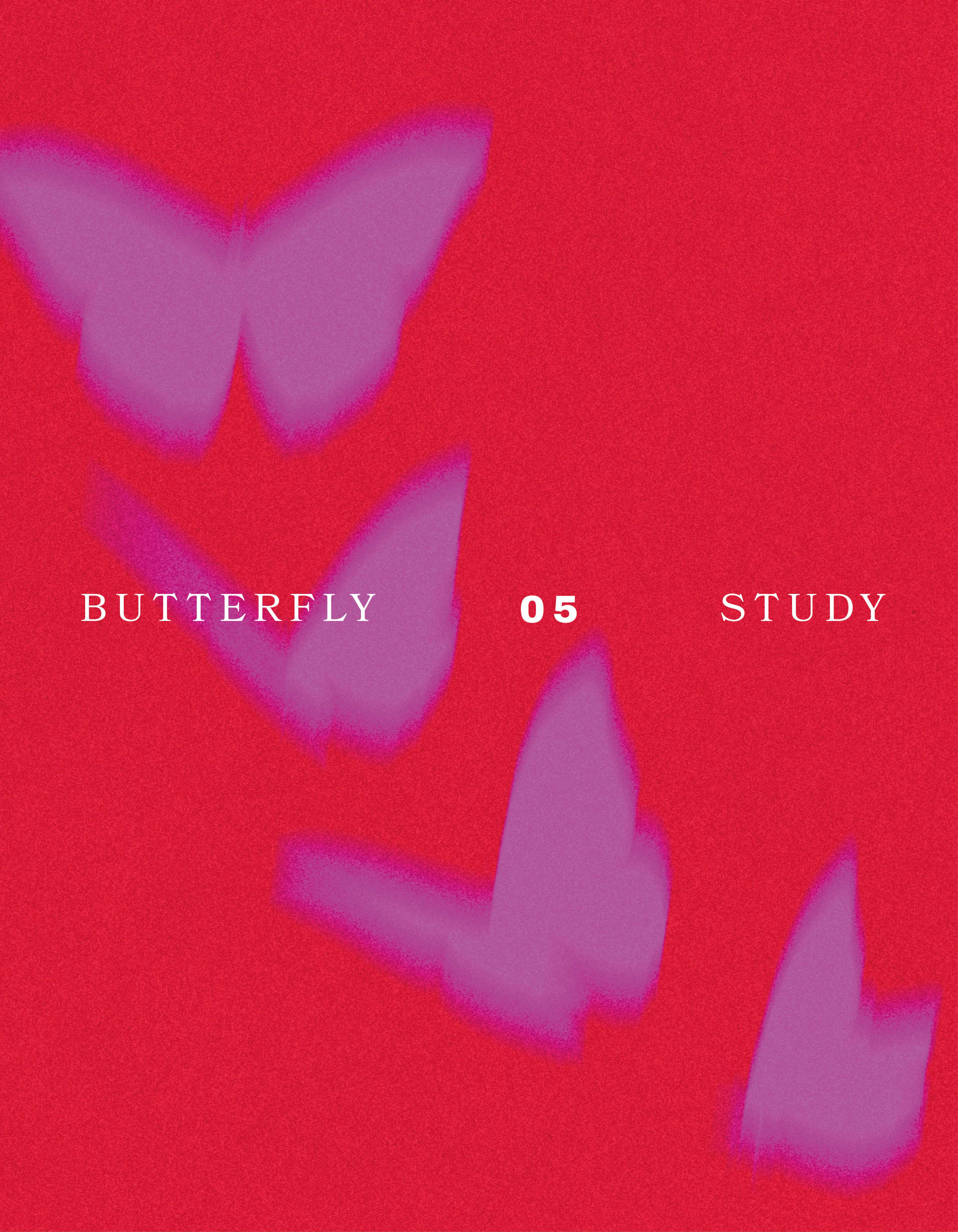 Butterfly study - Leslie David