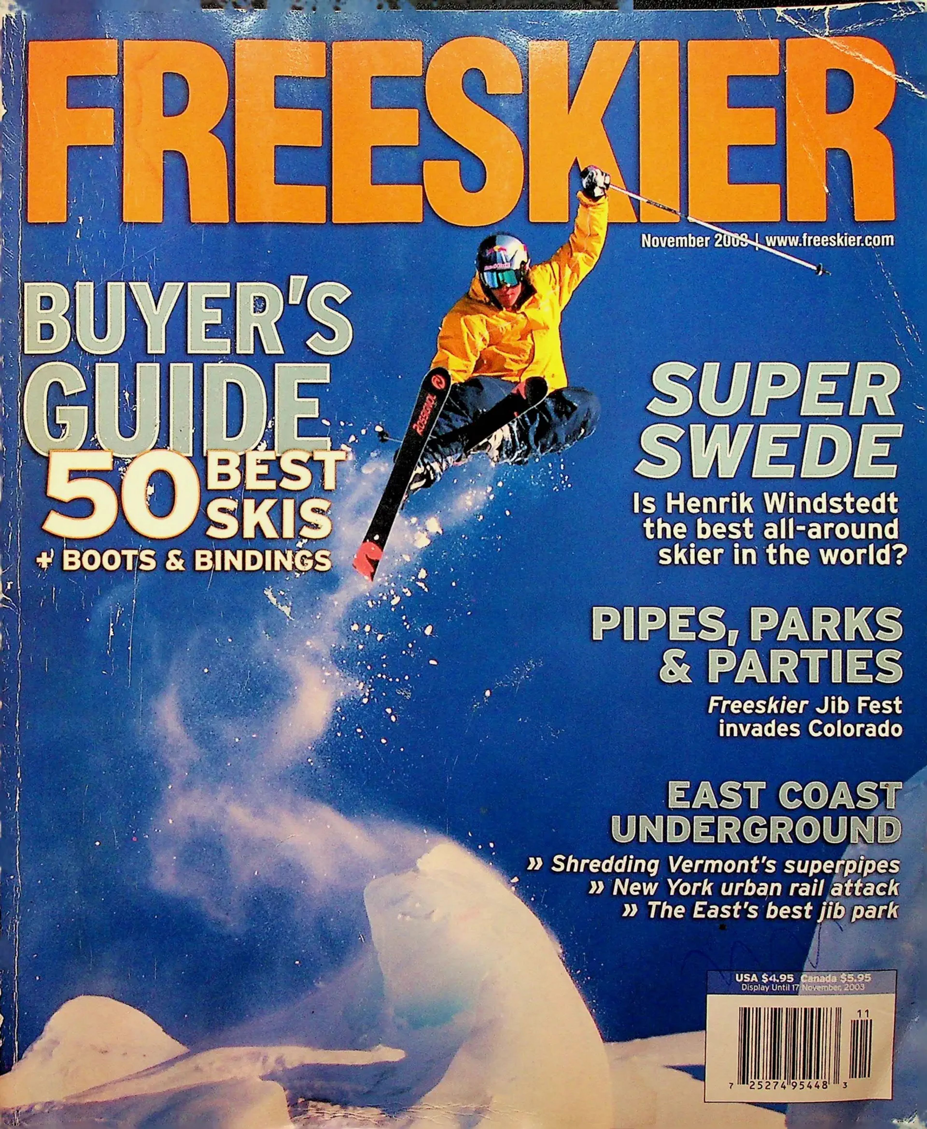 Archive image from freeskier