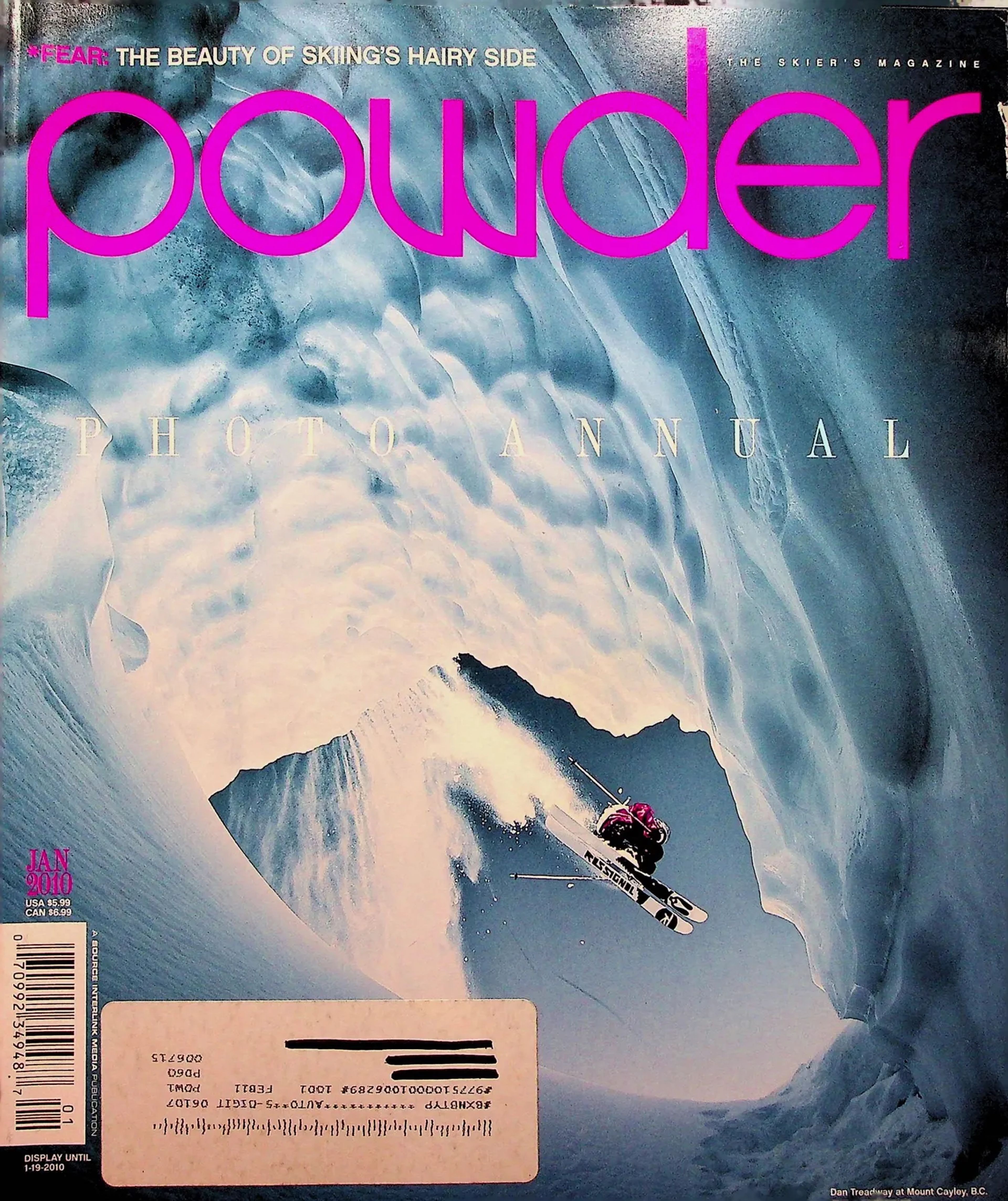 Archive image from powder