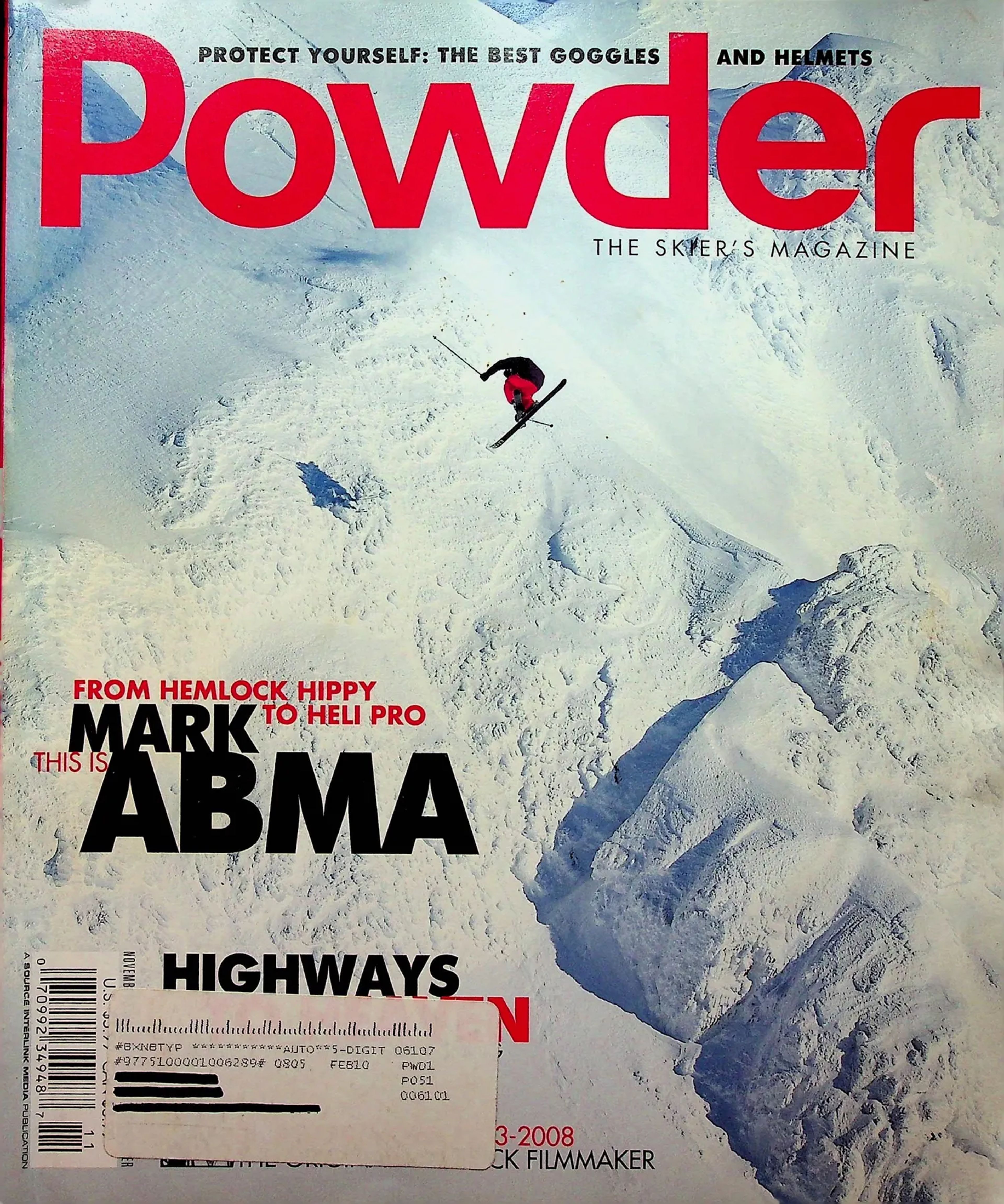 Archive image from powder