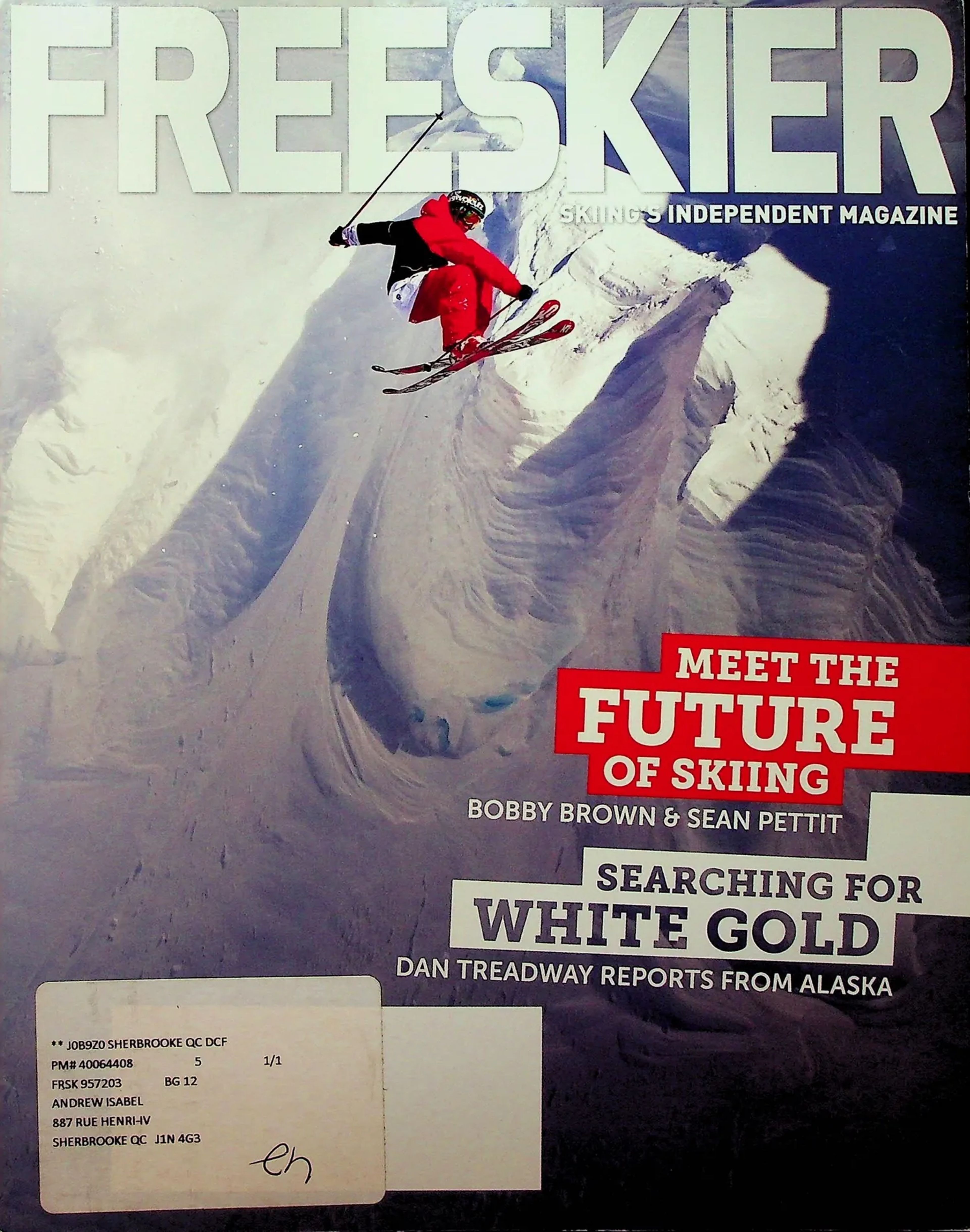 Archive image from freeskier