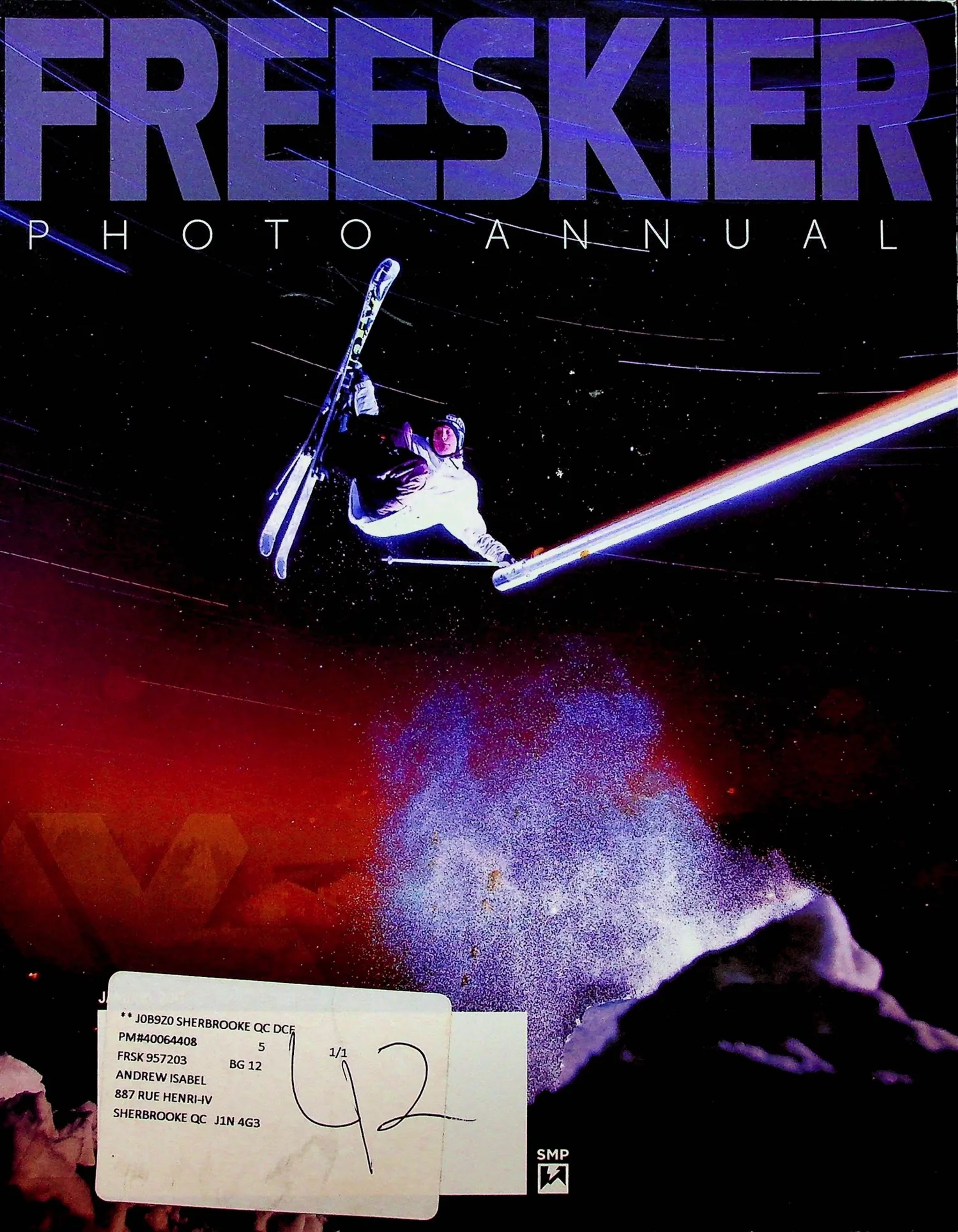 Archive image from freeskier