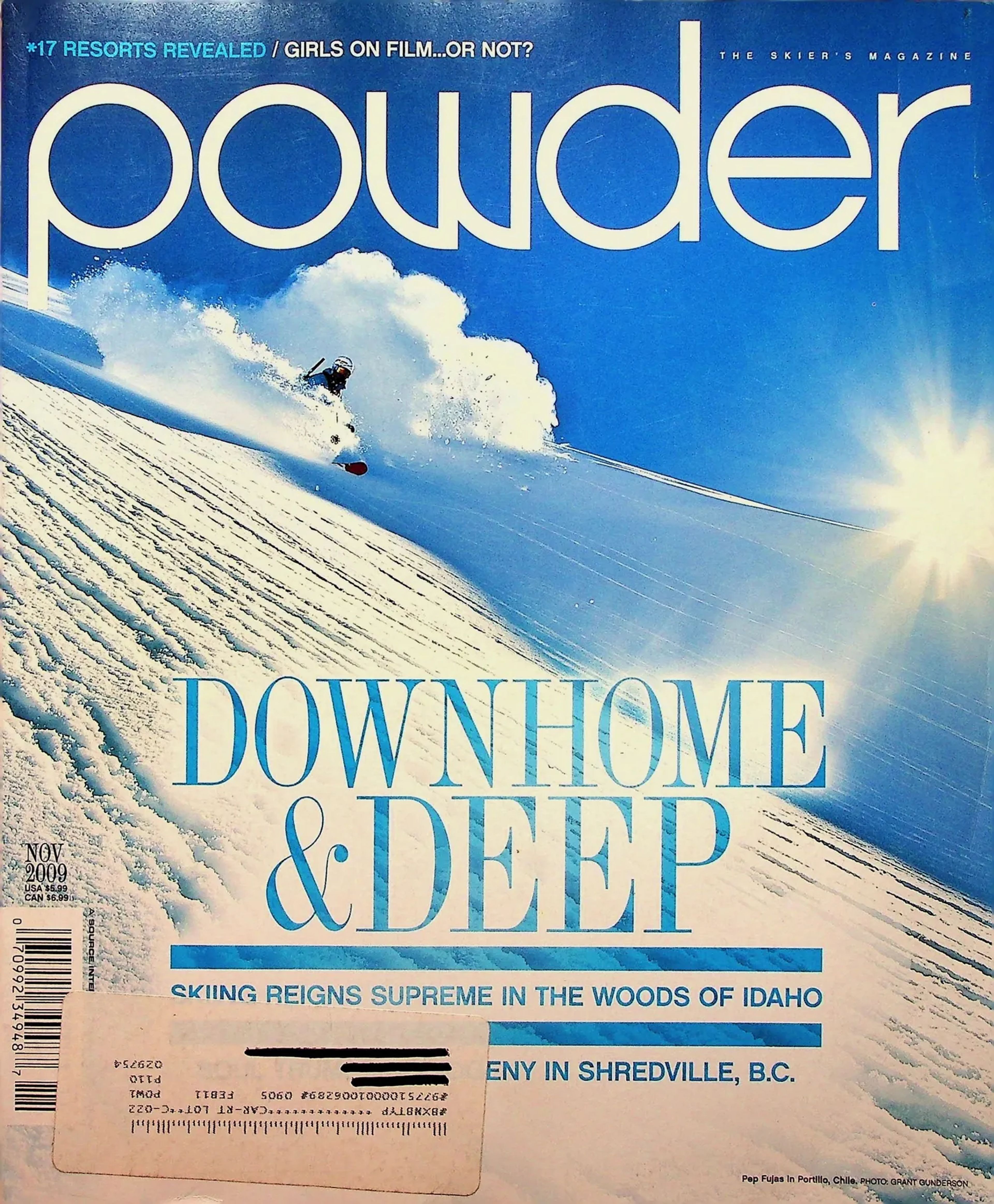 Archive image from powder