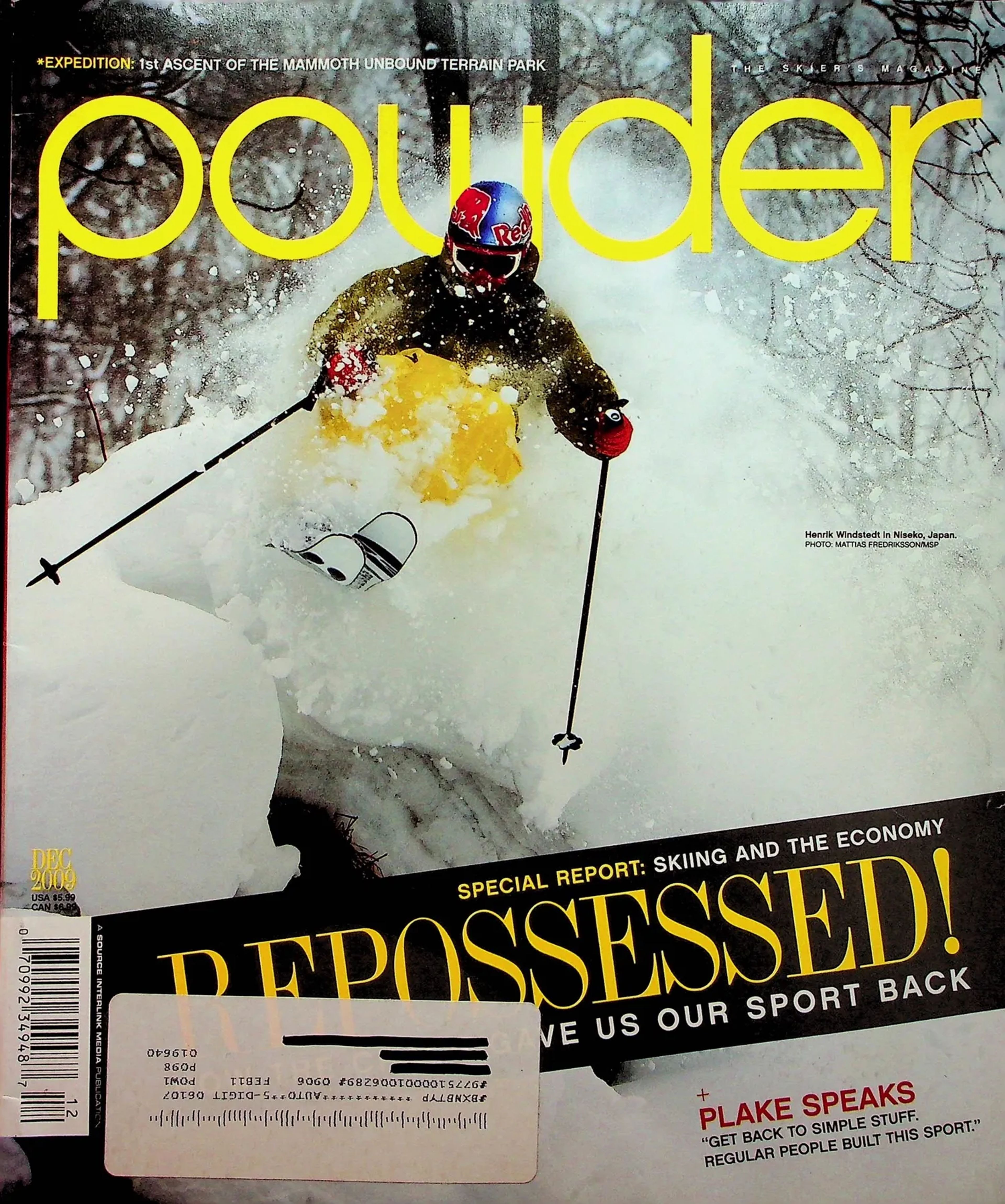 Archive image from powder