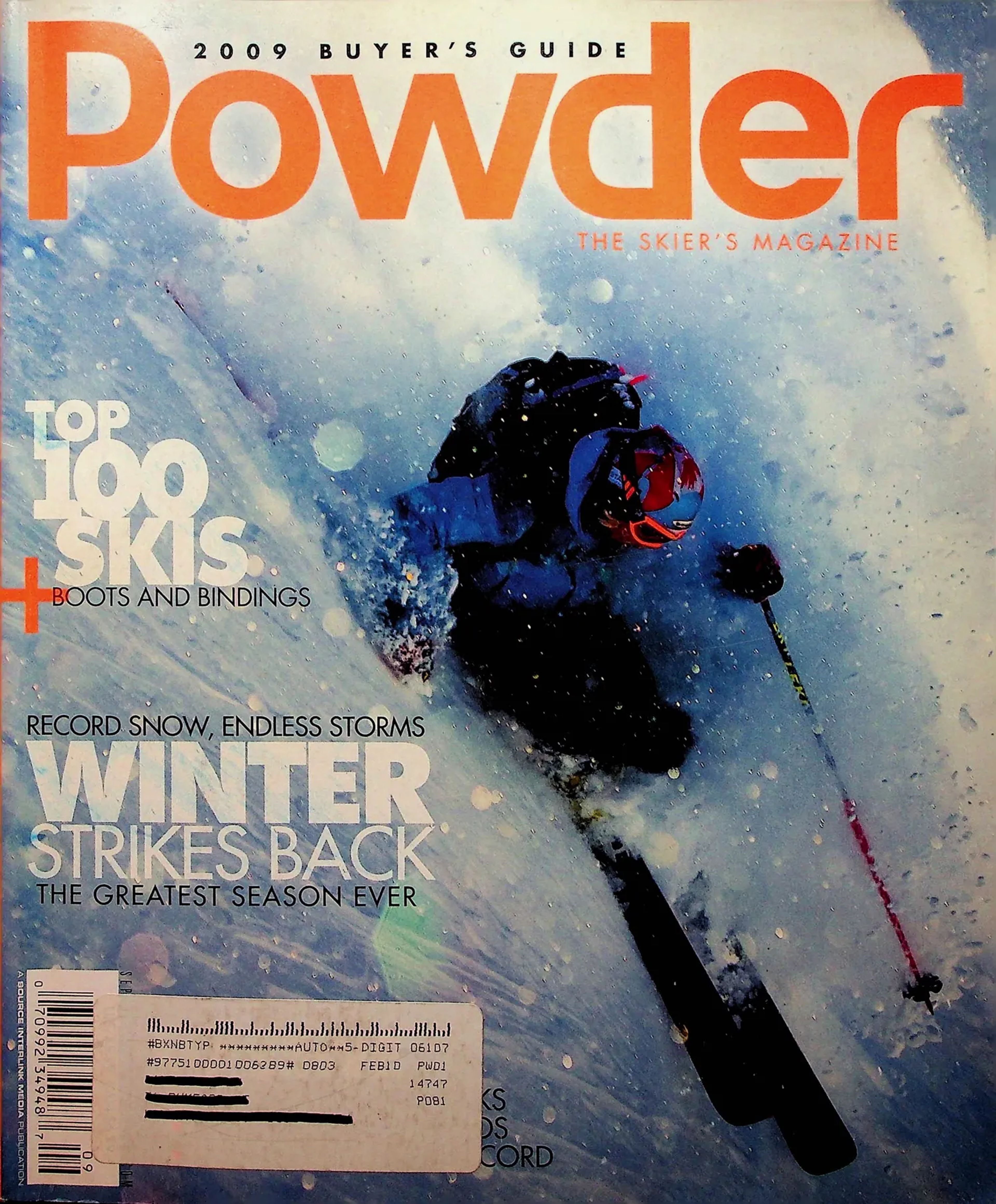 Archive image from powder