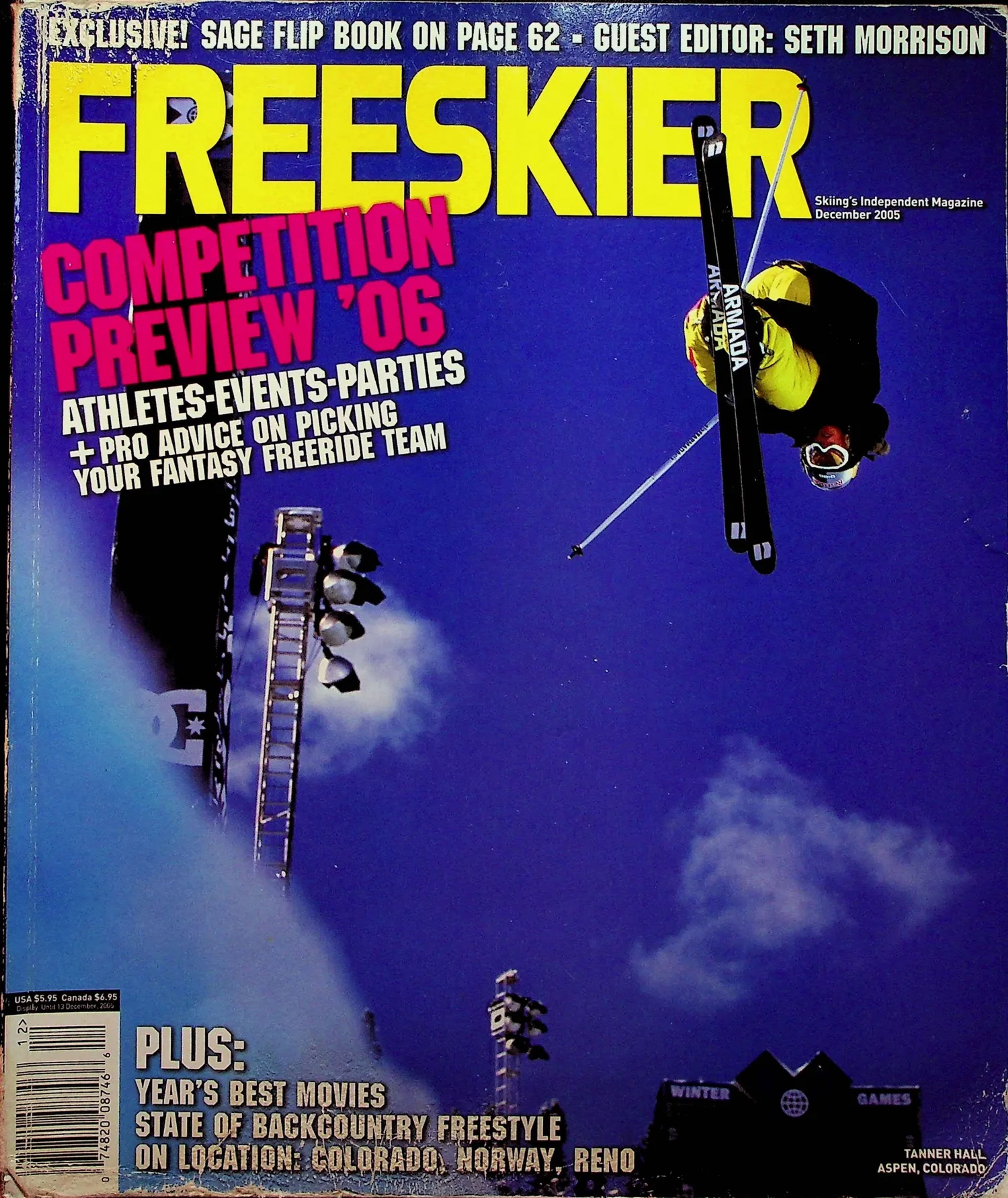Archive image from freeskier