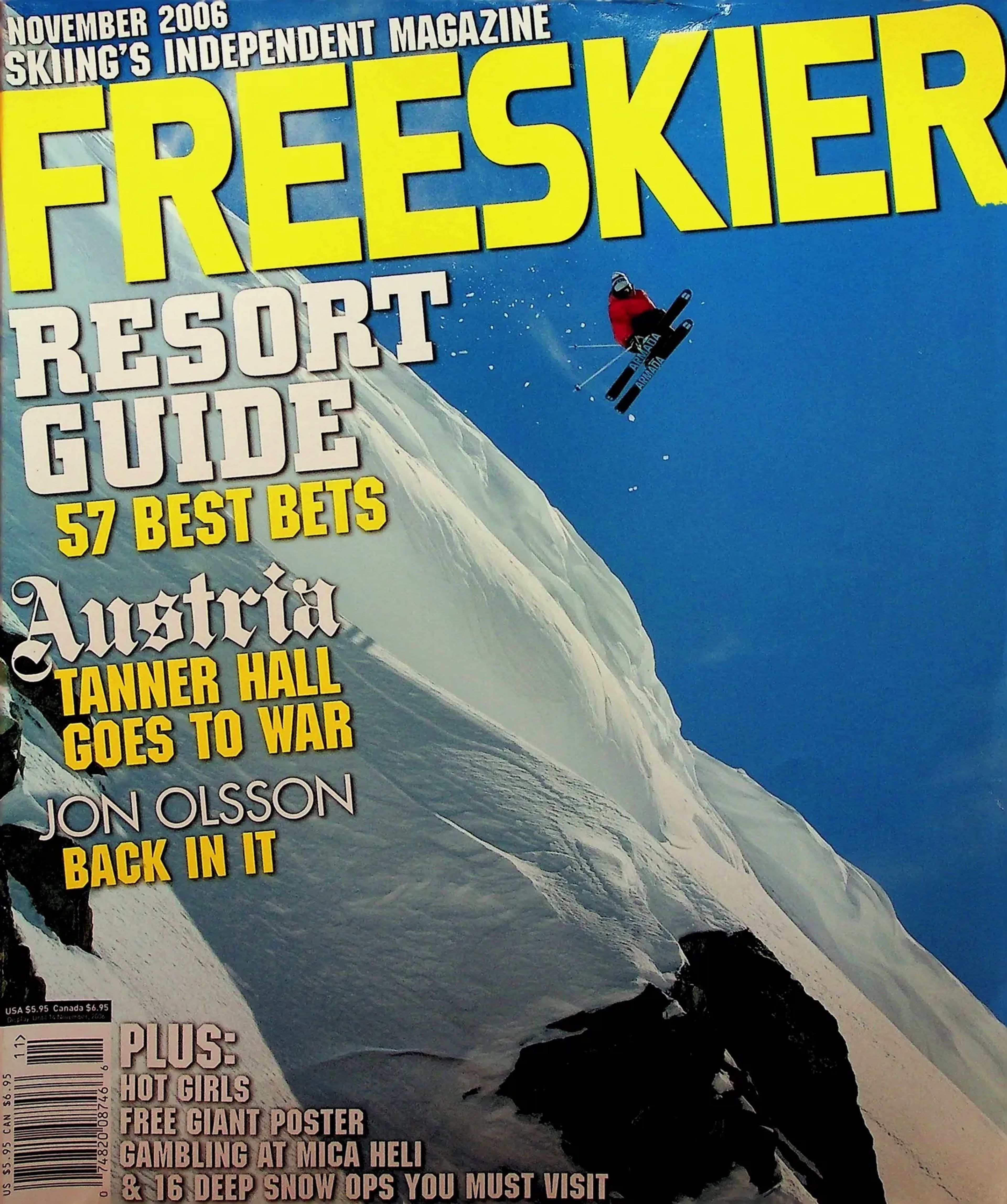 Archive image from freeskier