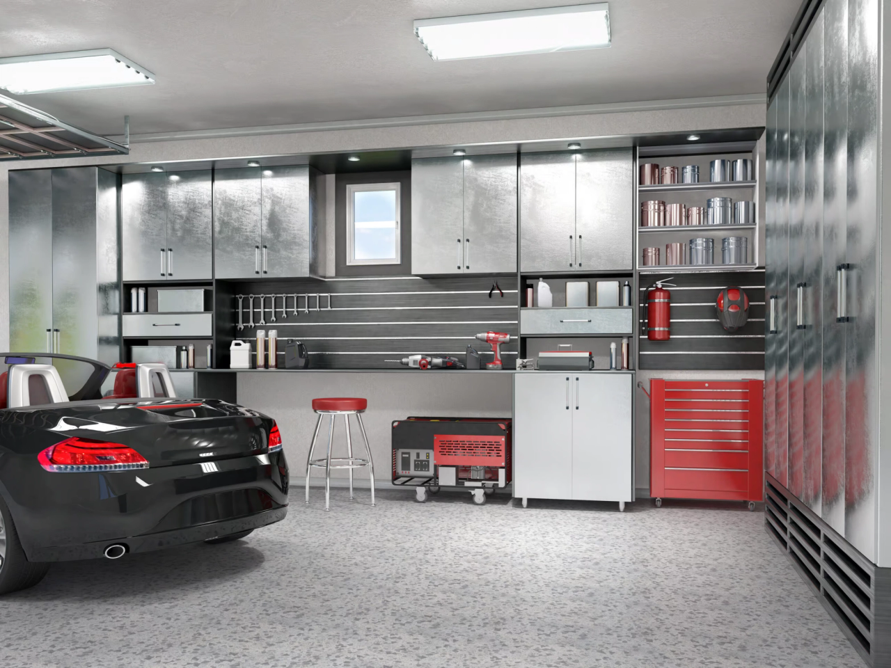 garage interior