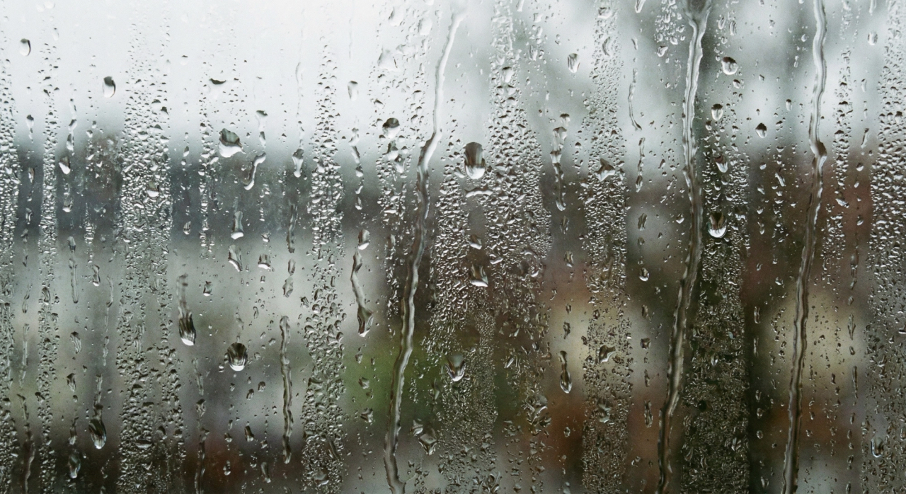 Interior window condensation