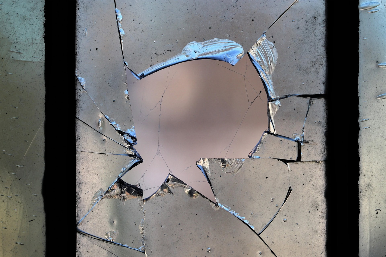broken window