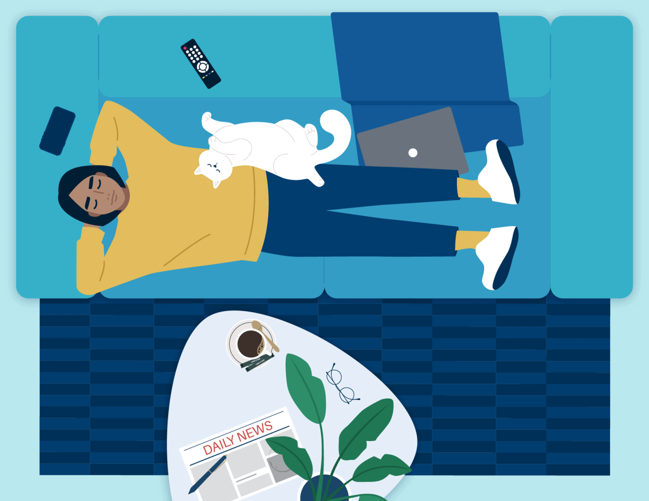 The Best U.S. Cities to Be a Couch Potato