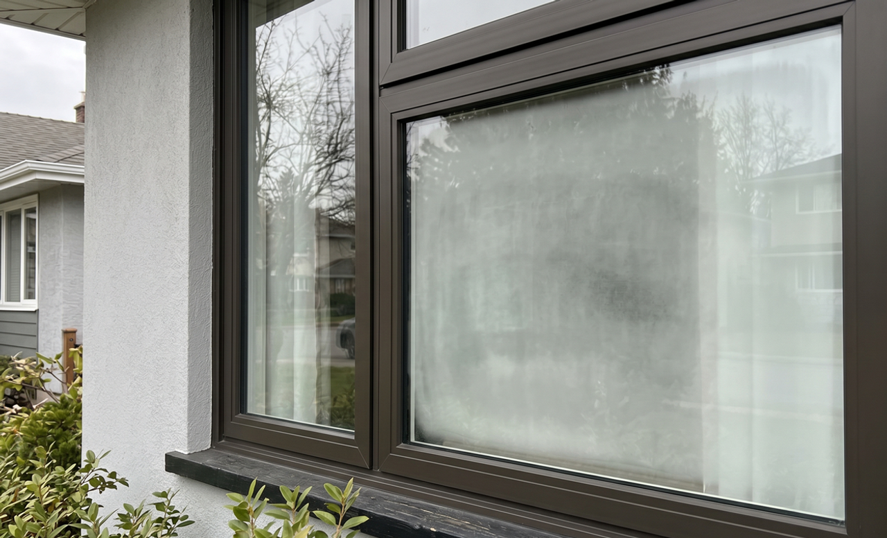 Broken window seal