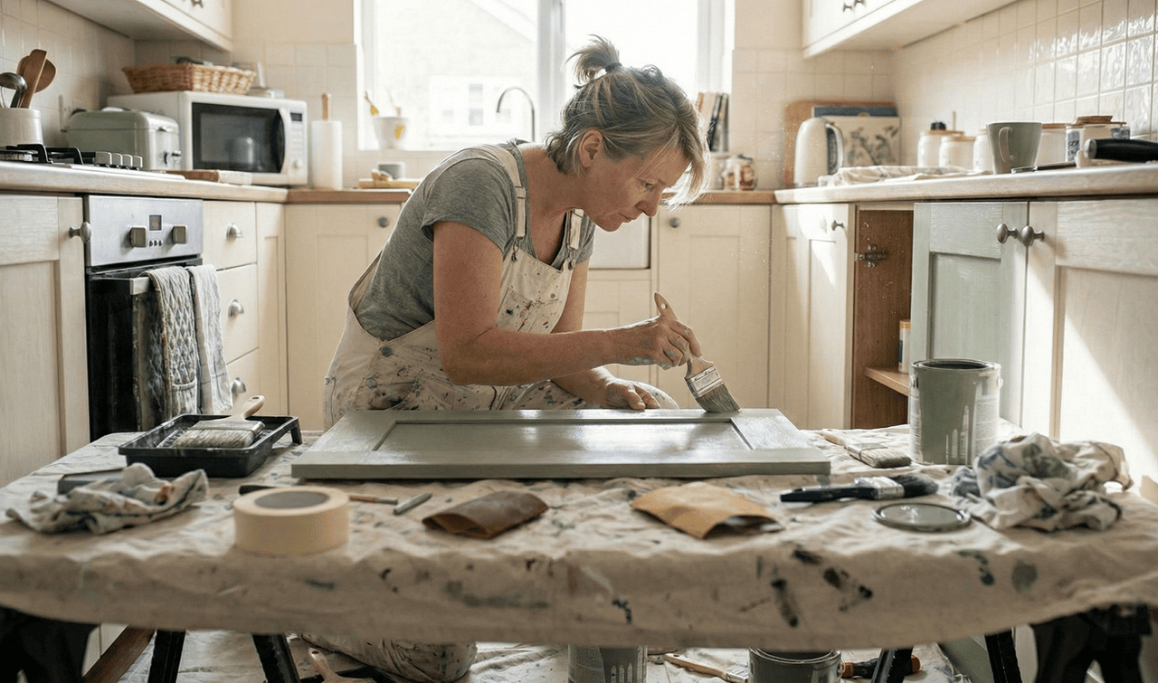 kitchen cabinet painting