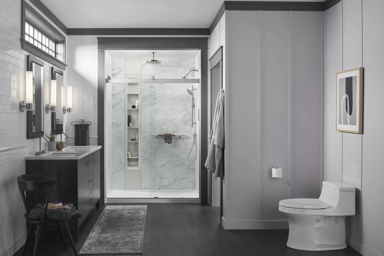 Tub to KOHLER® Shower Conversion