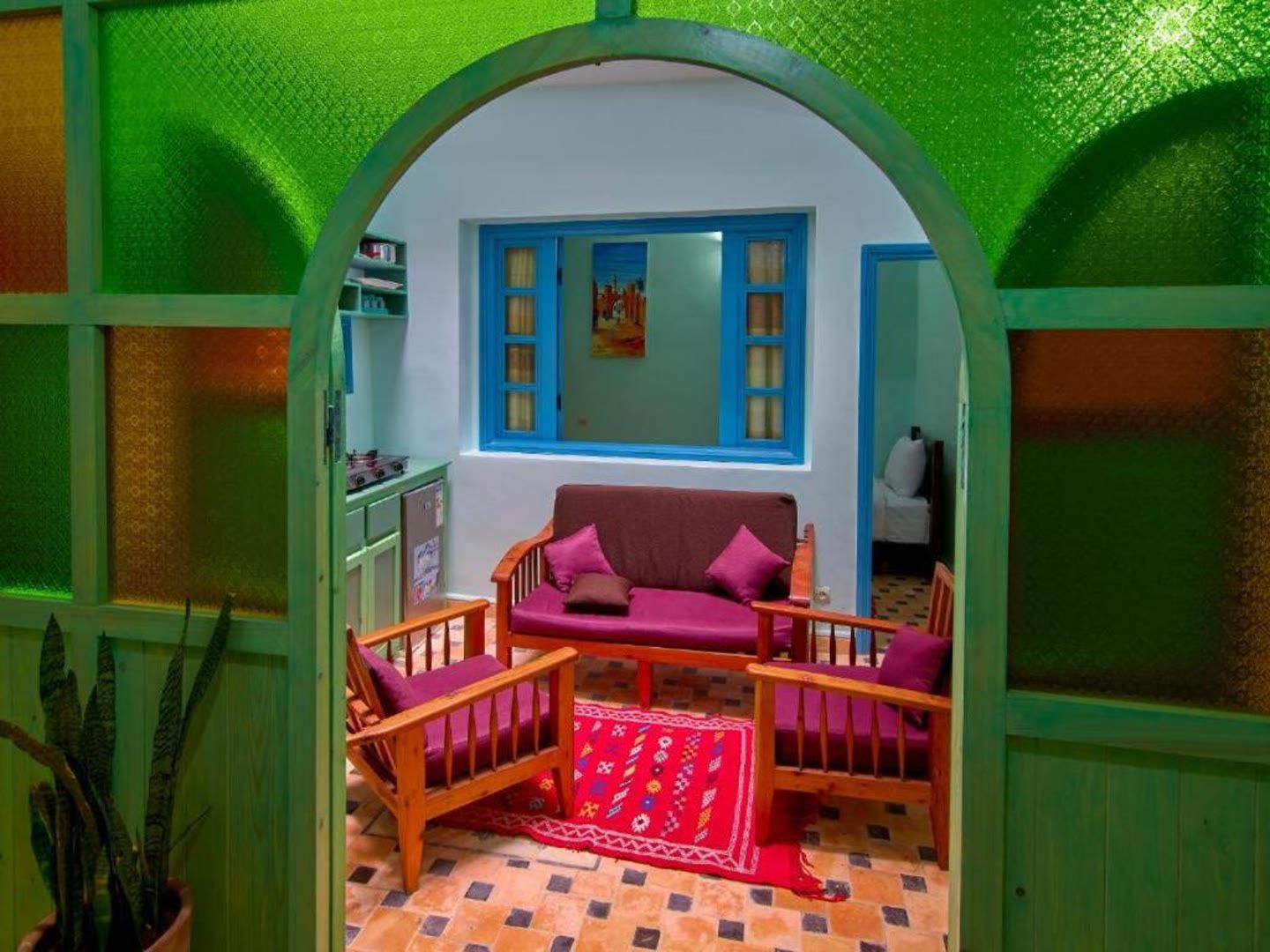 Casa Colectiva riad interior