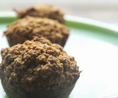 Zucchini and Banana Muffins