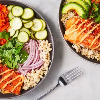 Spicy Salmon Bowl 