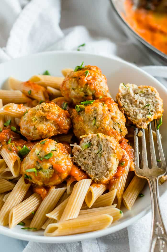 Turkey Zucchini Meatballs