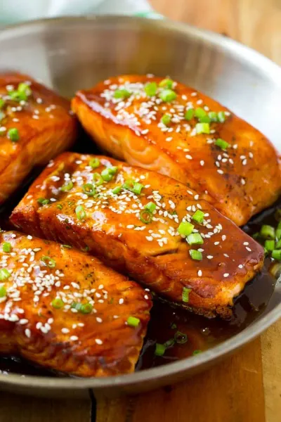 Teriyaki Salmon Bowl