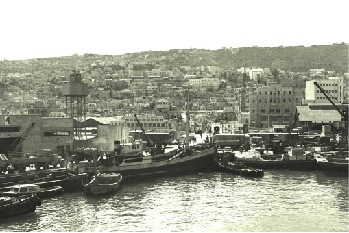 Port of Akka before the Nakba 1948