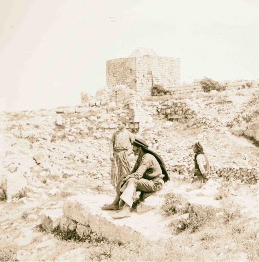 Summit of Mt. Gerizim, Nablus. 1898