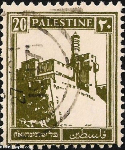 Palestinian stamps during the 1920s