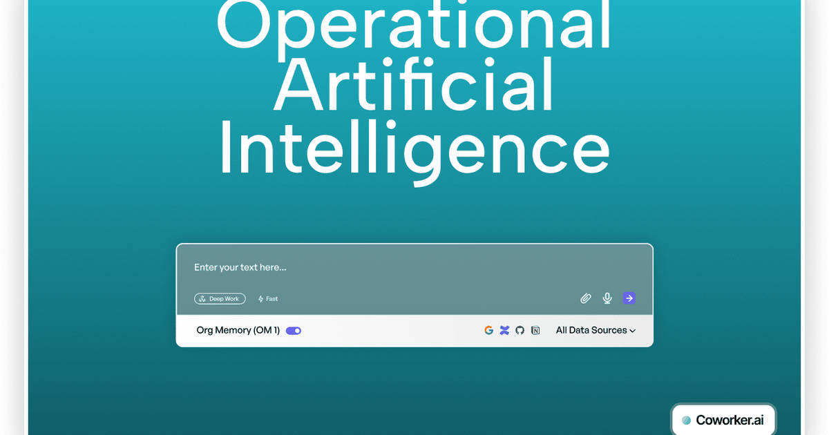 Operational AI: A Complete Guide for 2026 | Coworker AI