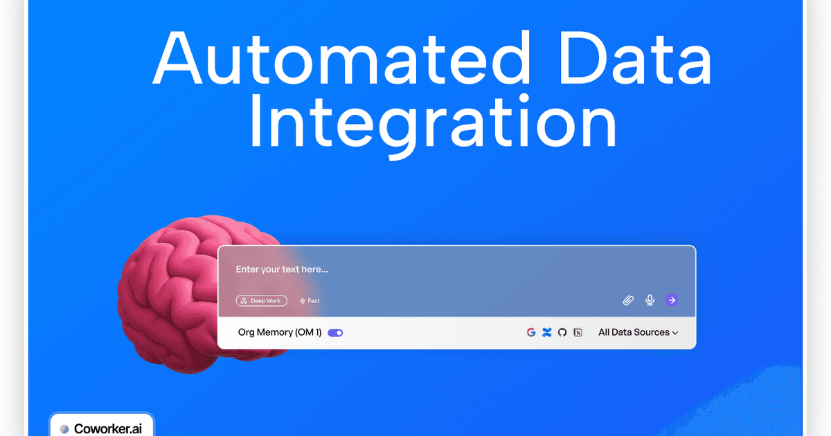 Automated Data Integration Guide for 2026 | Coworker AI
