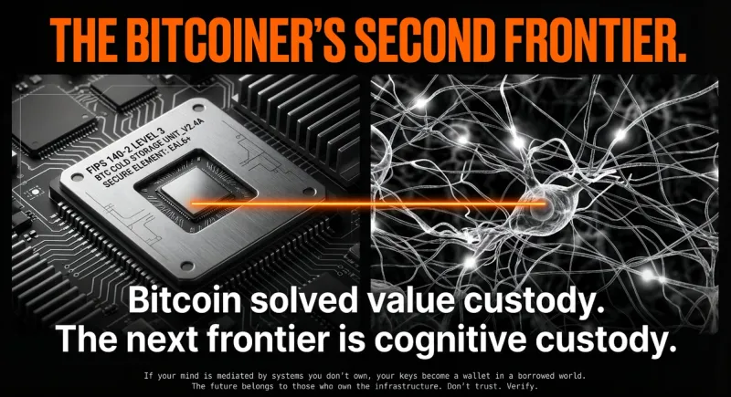 The Bitcoiner's Second Frontier
