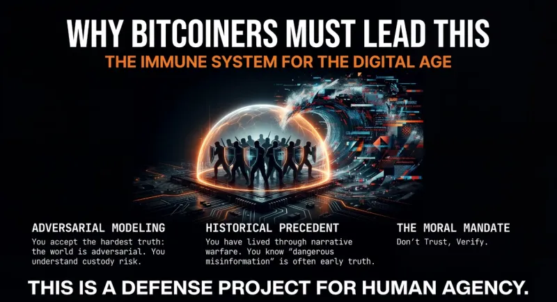 Why Bitcoiners Must Lead This