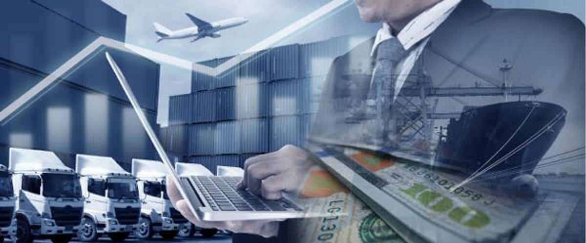 Illustration for the article: Managed Transportation Services: Why Outsourcing Logistics Pays Off