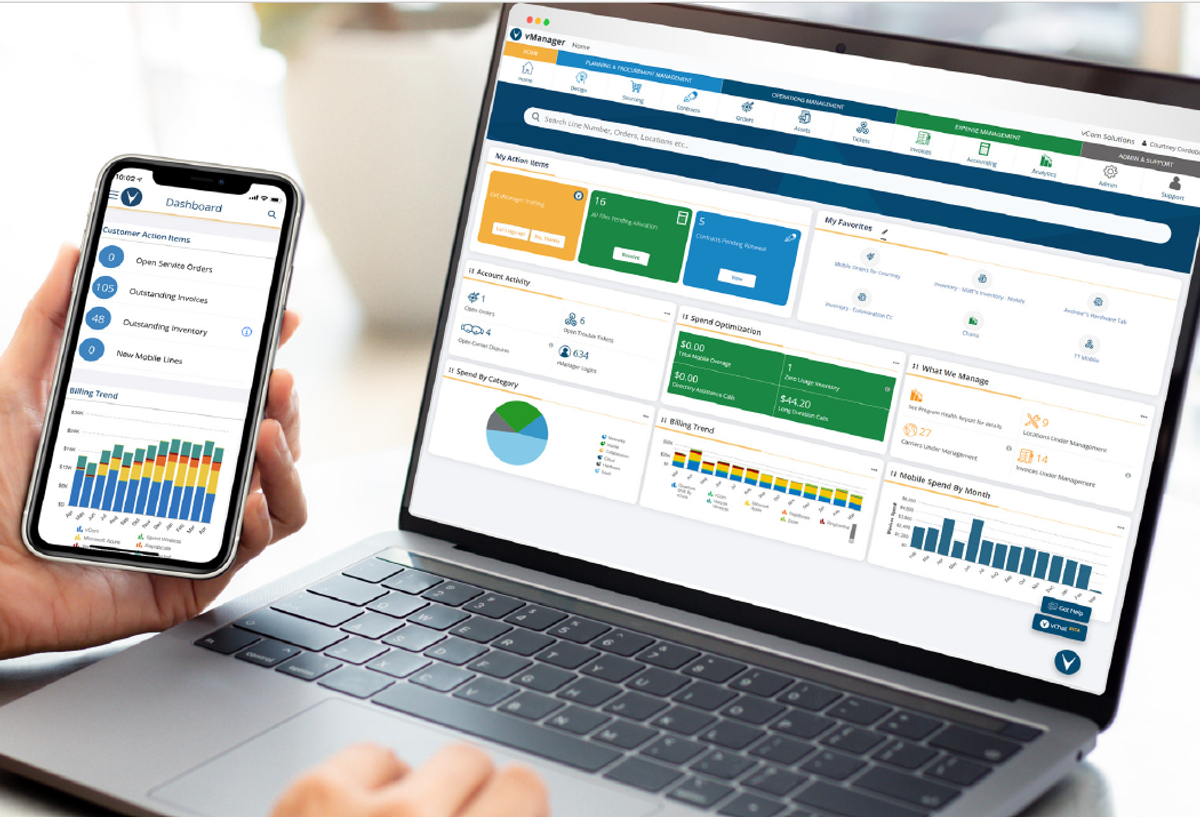 Illustration for the article: Telecom Expense ManagementThe only IT spend management platform you will ever need