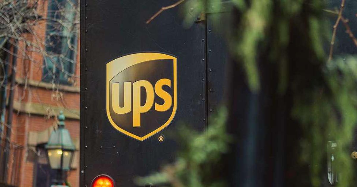 Illustration for the article: UPS Slaps Temporary Fee On China-To-US Shipments