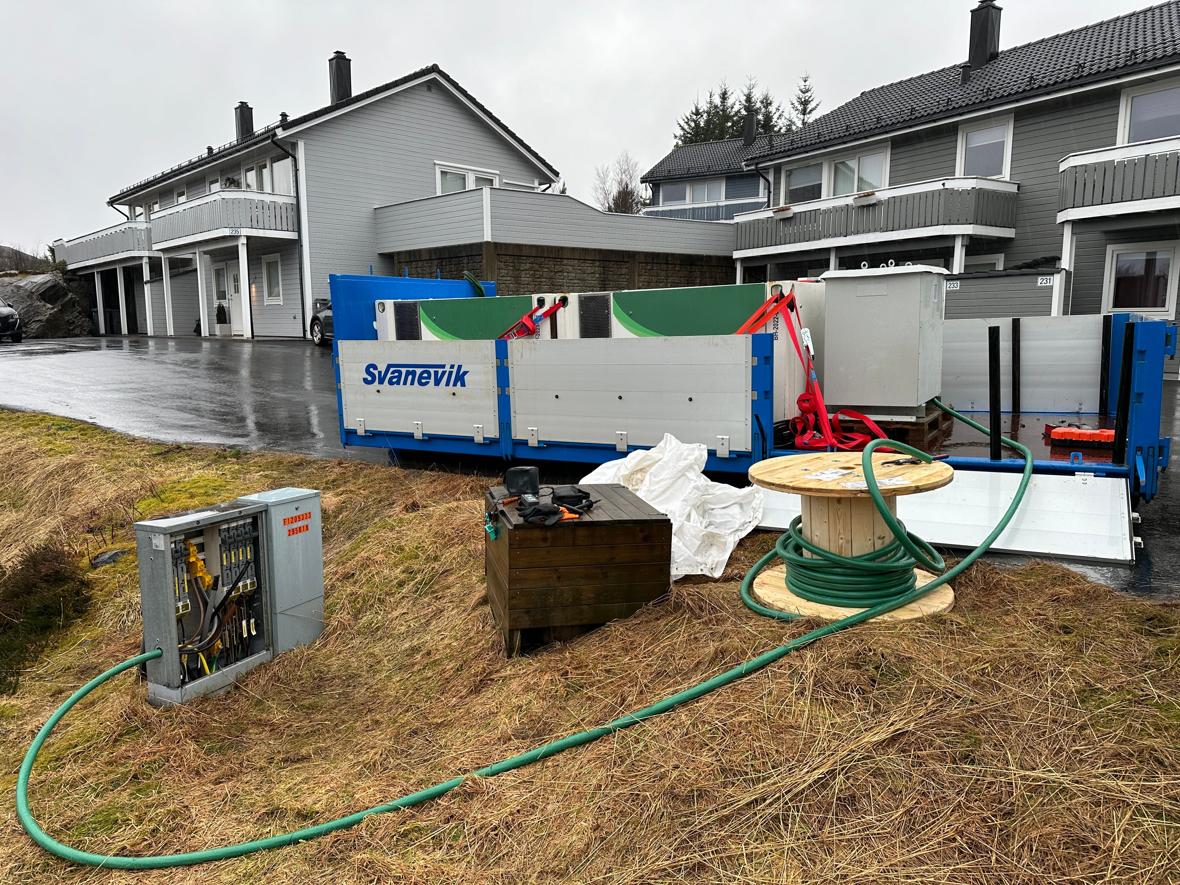 Batteriløsning på flak