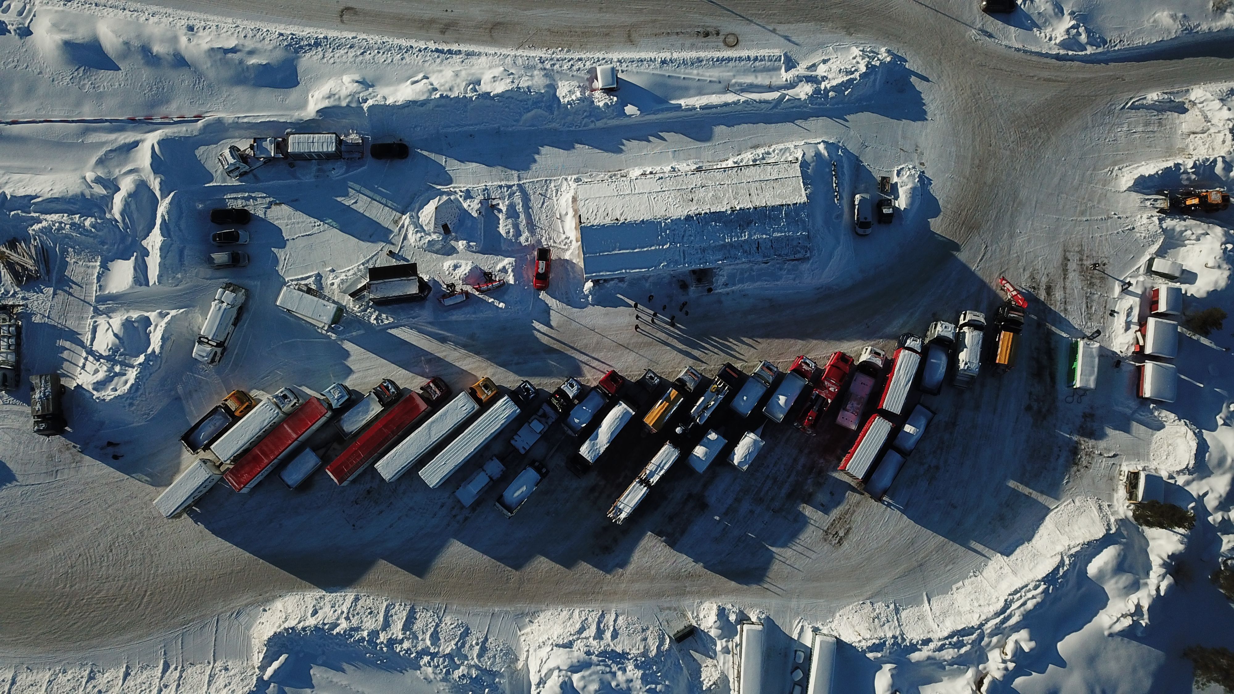 Lading av elektriske lastebiler