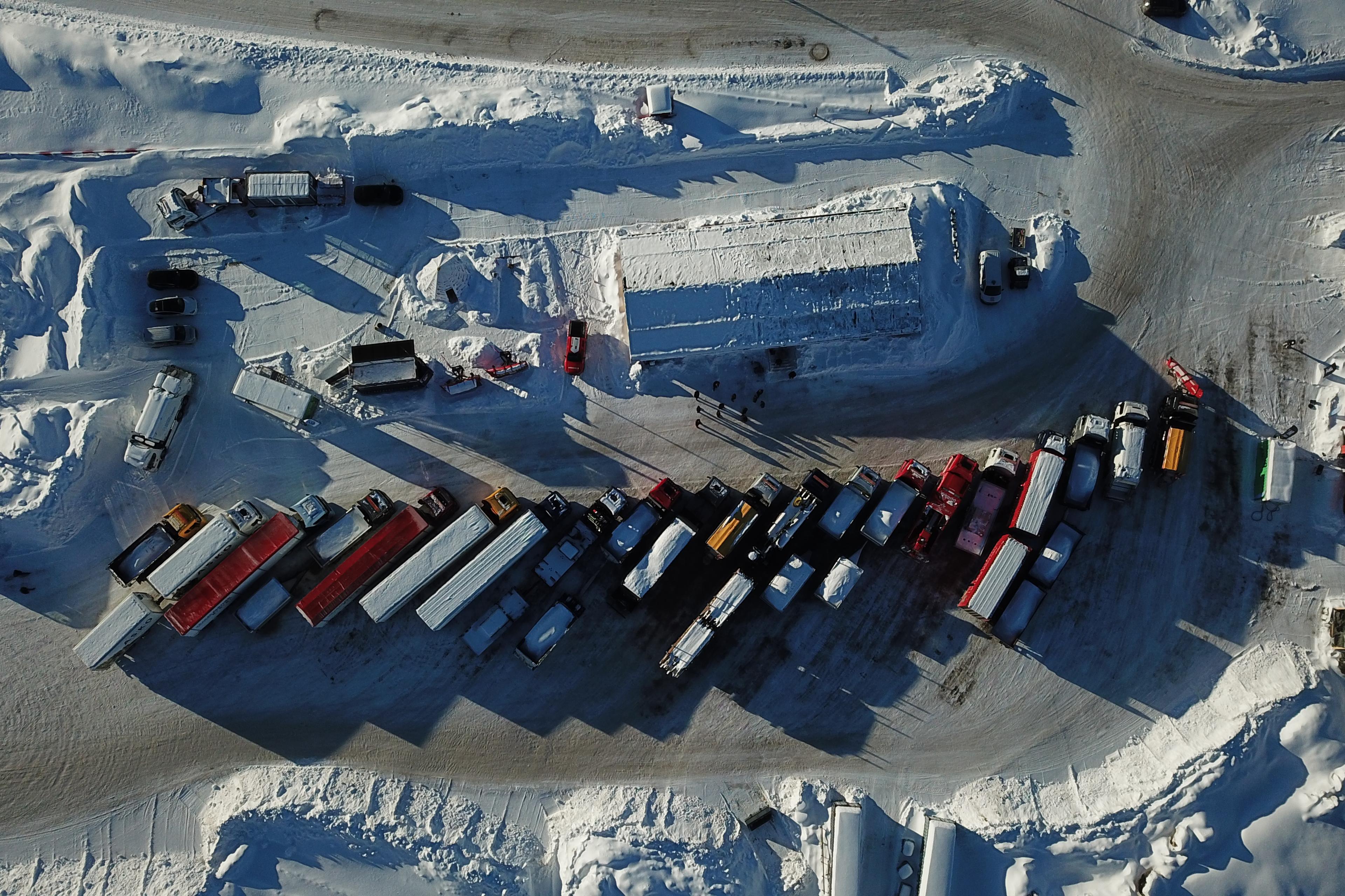 Lading av elektriske lastebiler