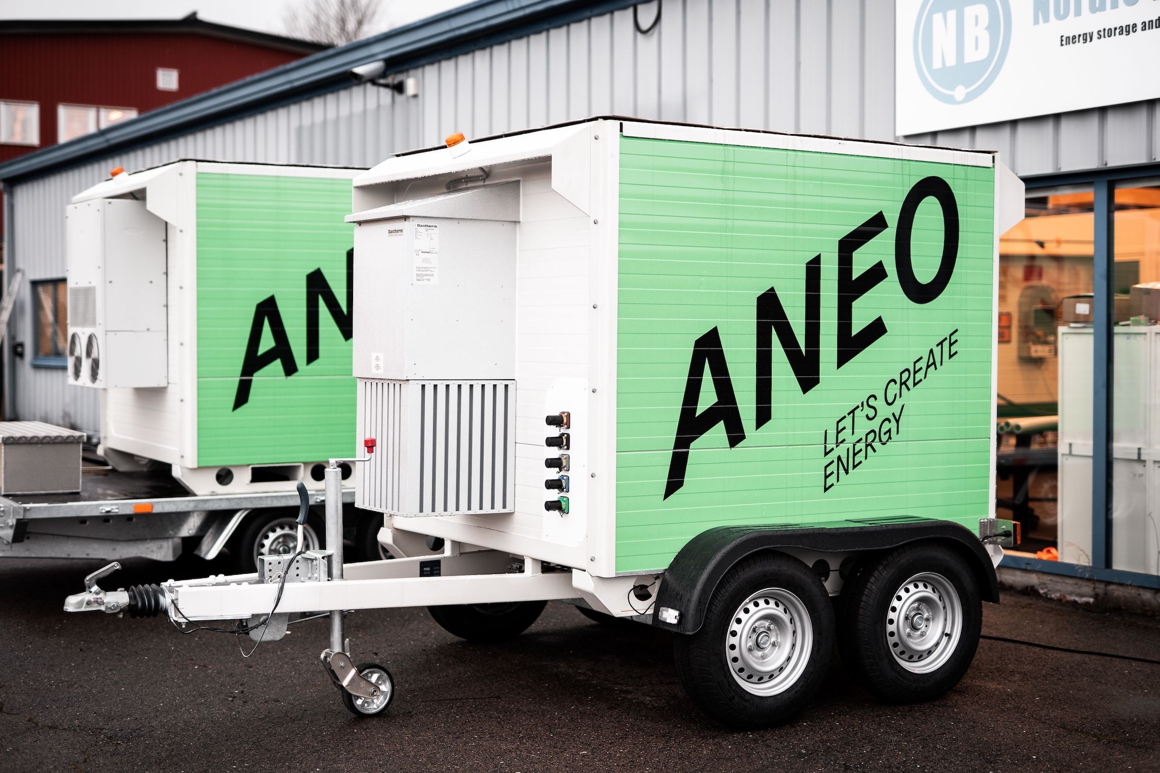 Ladehenger på lager