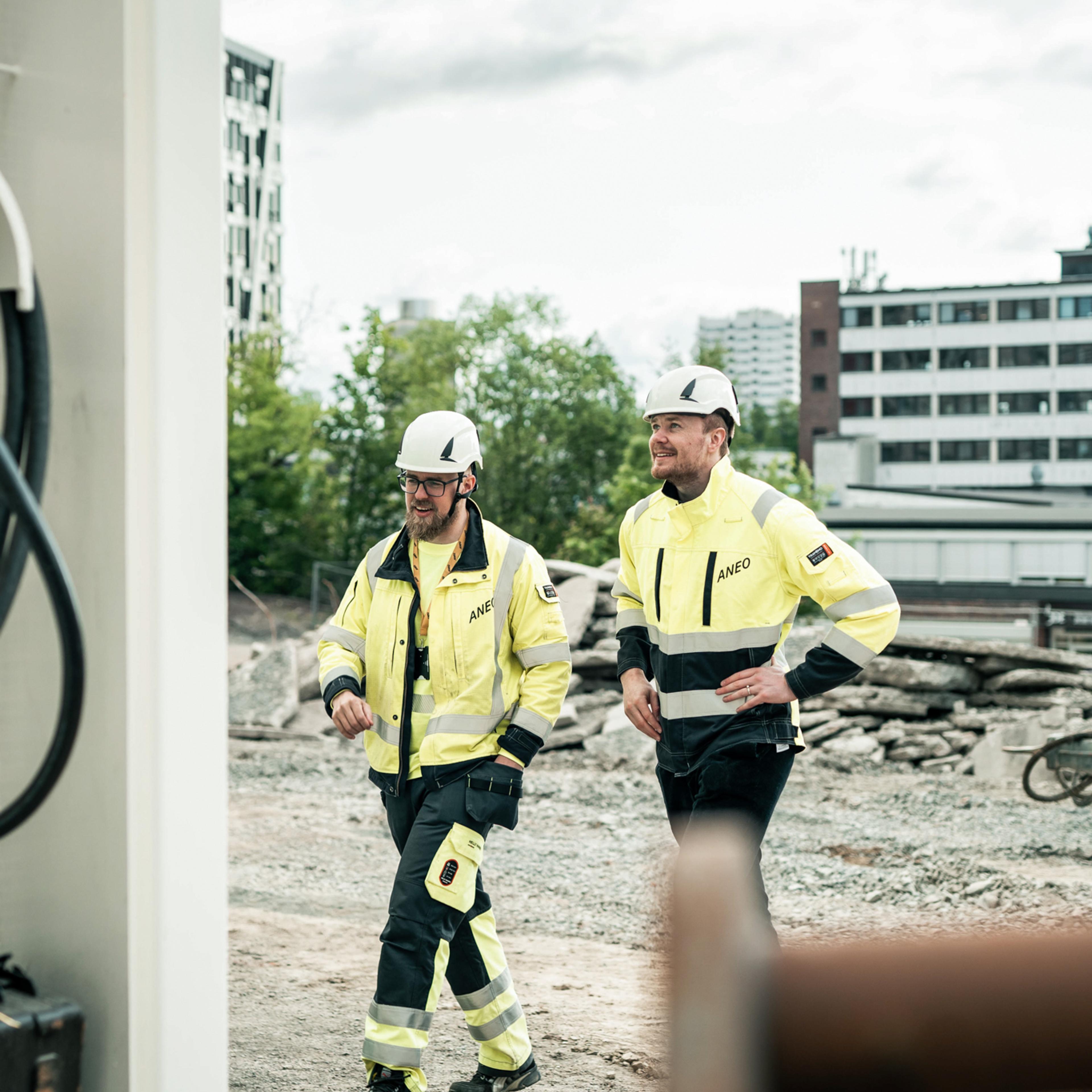 Befaring på byggeplass