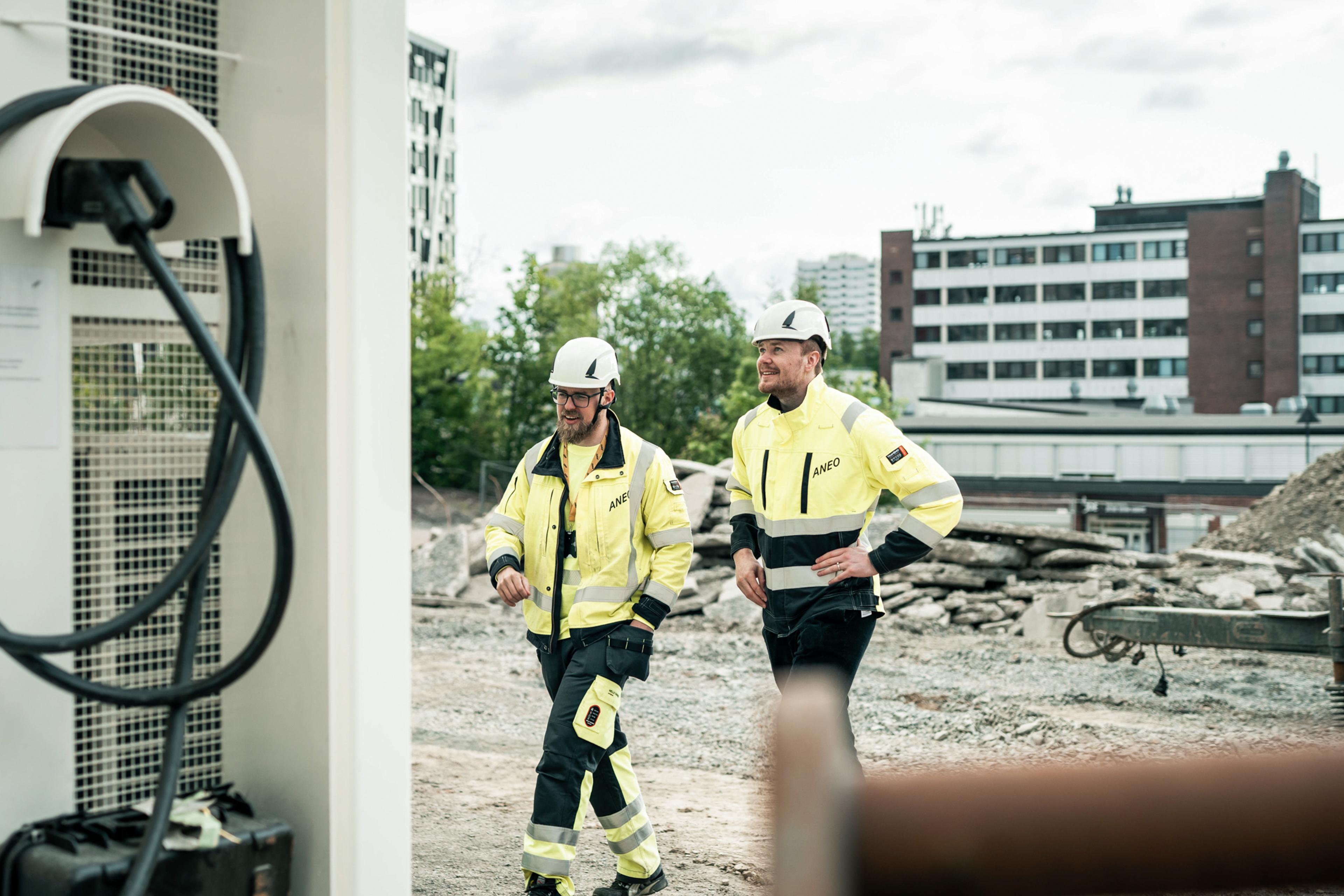 Befaring på byggeplass