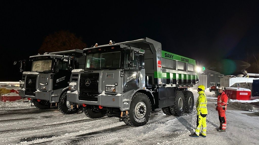 Elektrisk gravemaskin