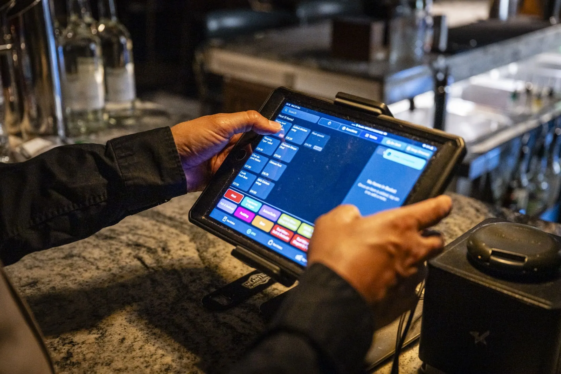 Speed that keeps your bar moving.