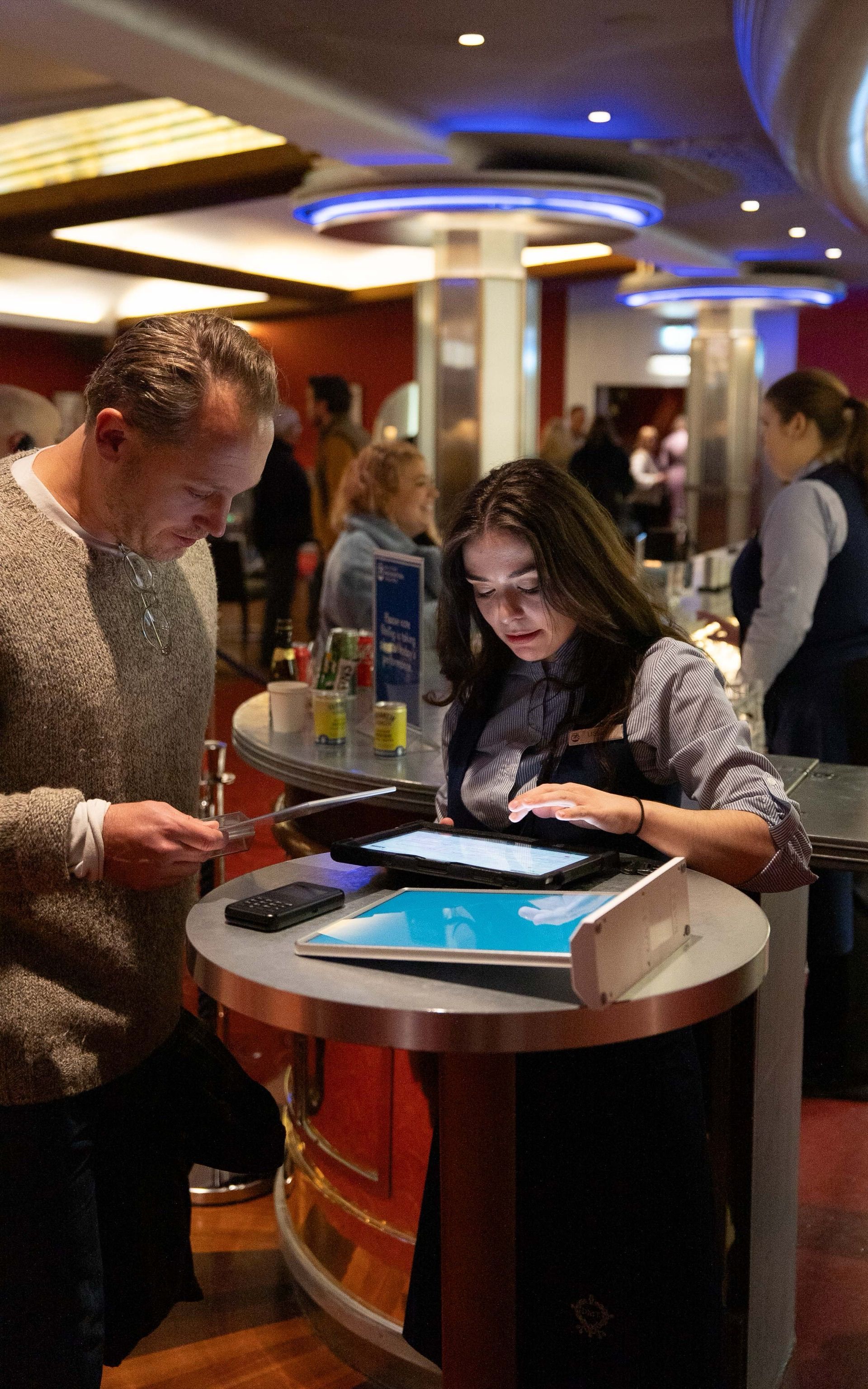 Pre-order in the lobby. Collect at the bell.