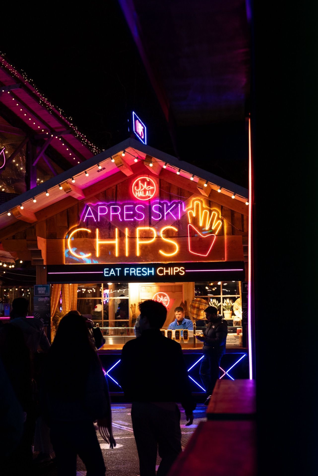 Ice rinks, ski lodges, outdoor markets. Freezing conditions, flawless payments.