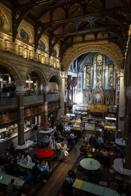 Food hall interior