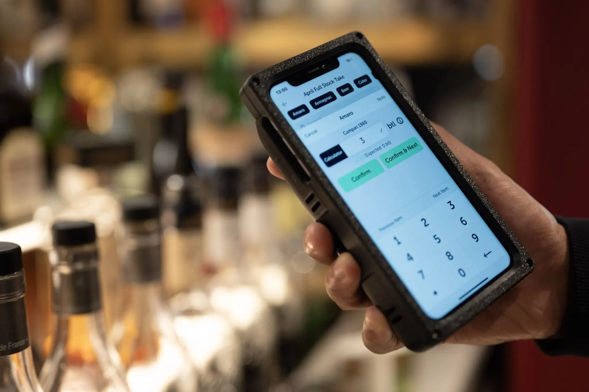 Stock takes that work anywhere. Even offline.