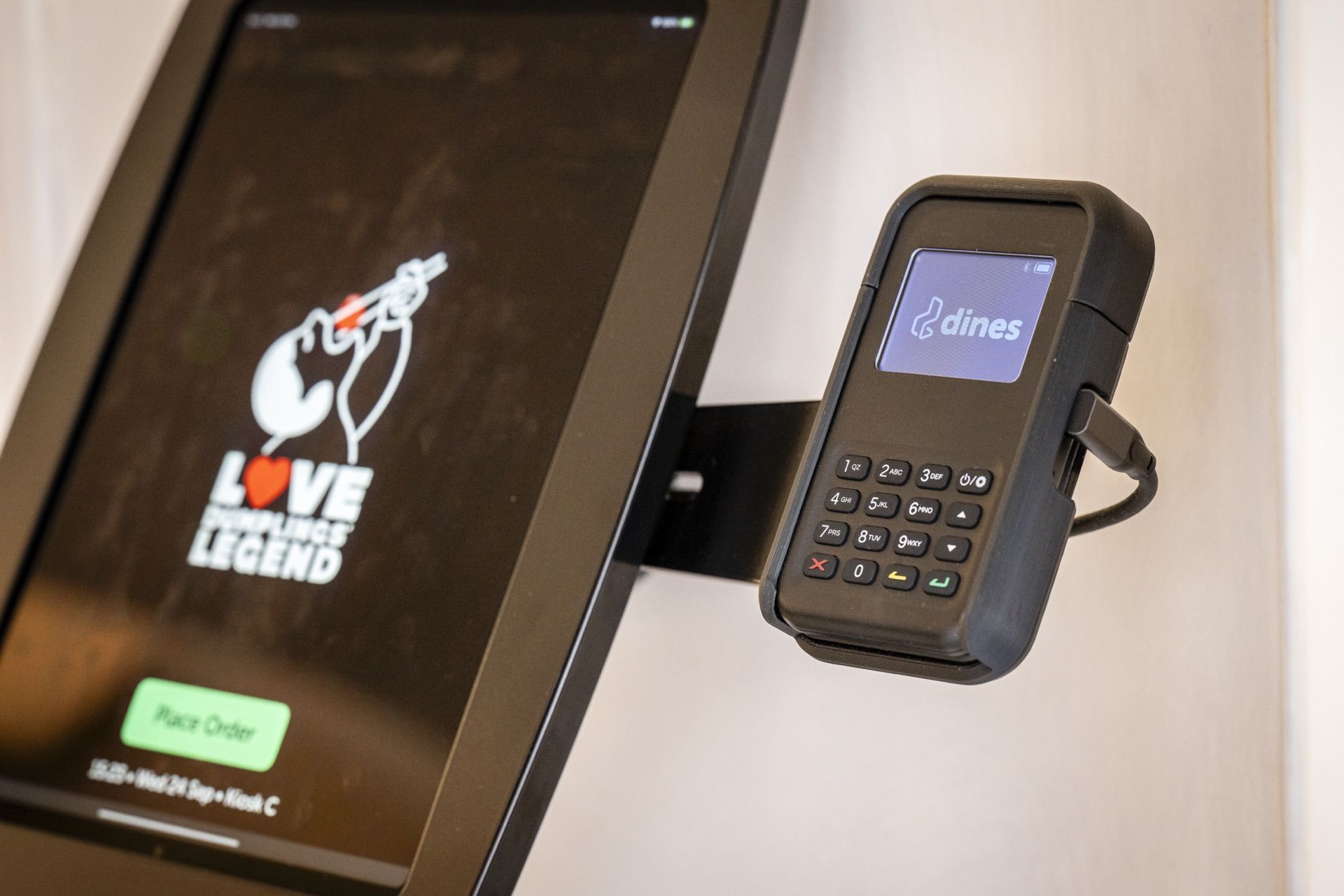 Tap, pay, collect. That simple.