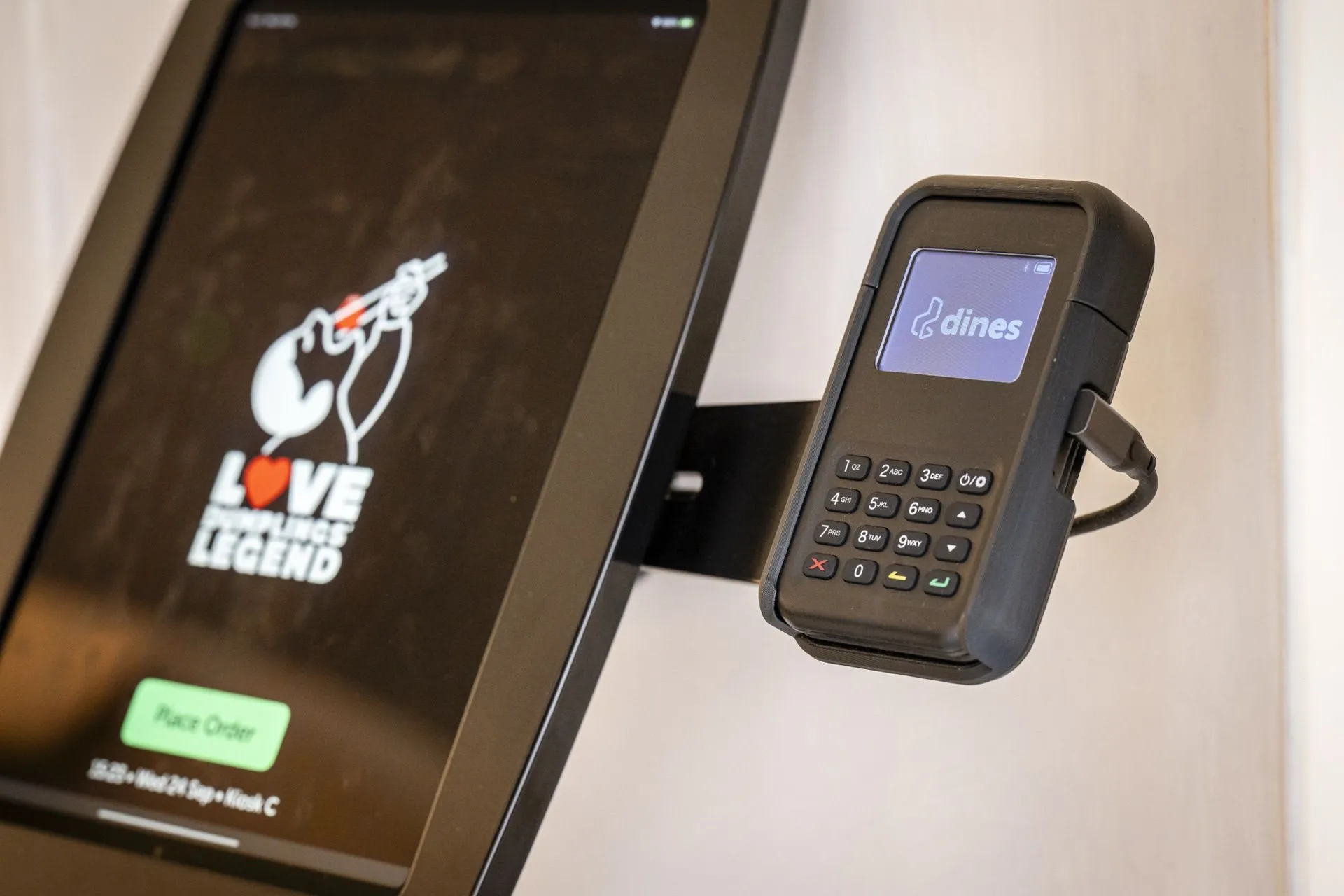 Tap, pay, collect. That simple.