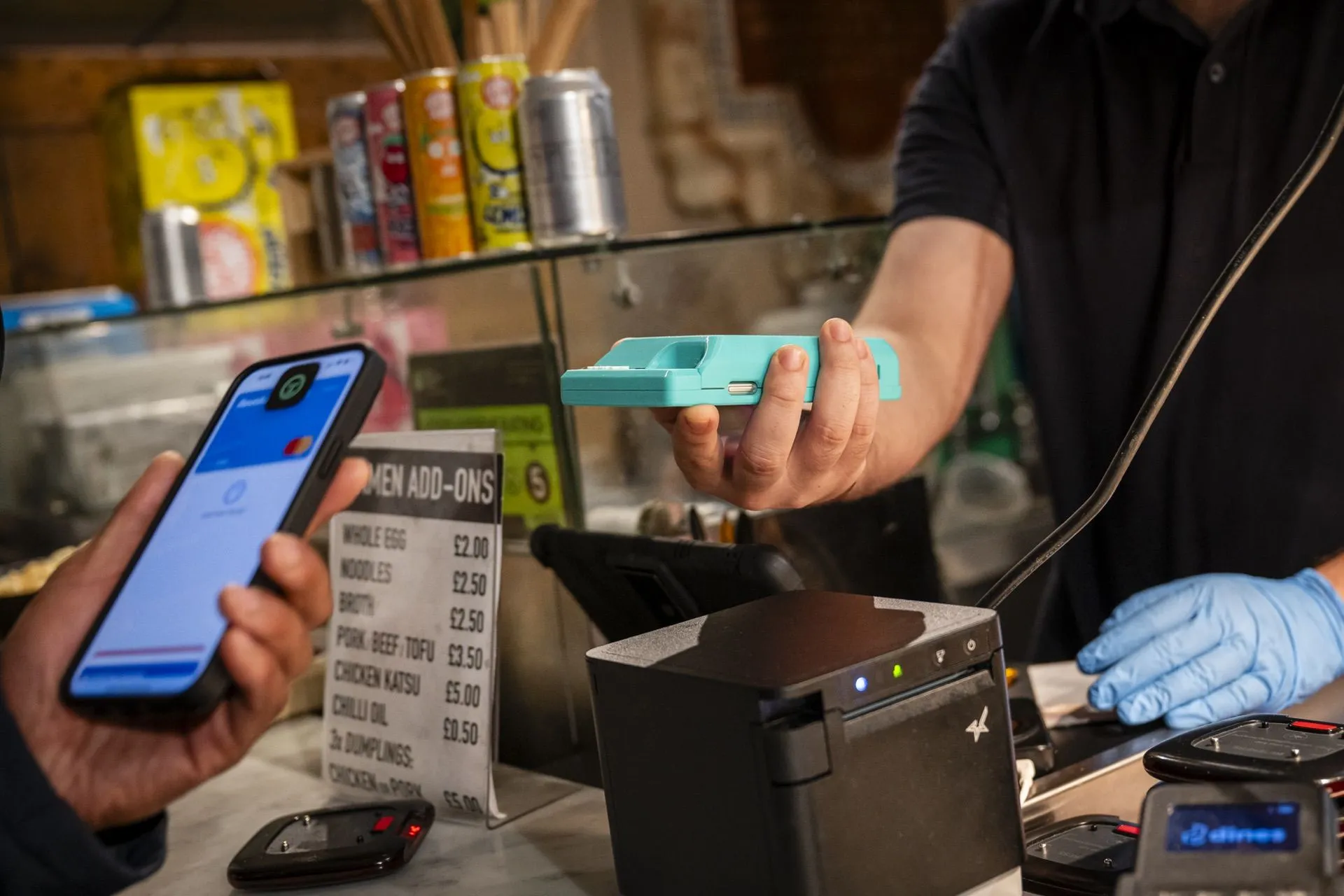 Mobile Ordering for Food Halls
